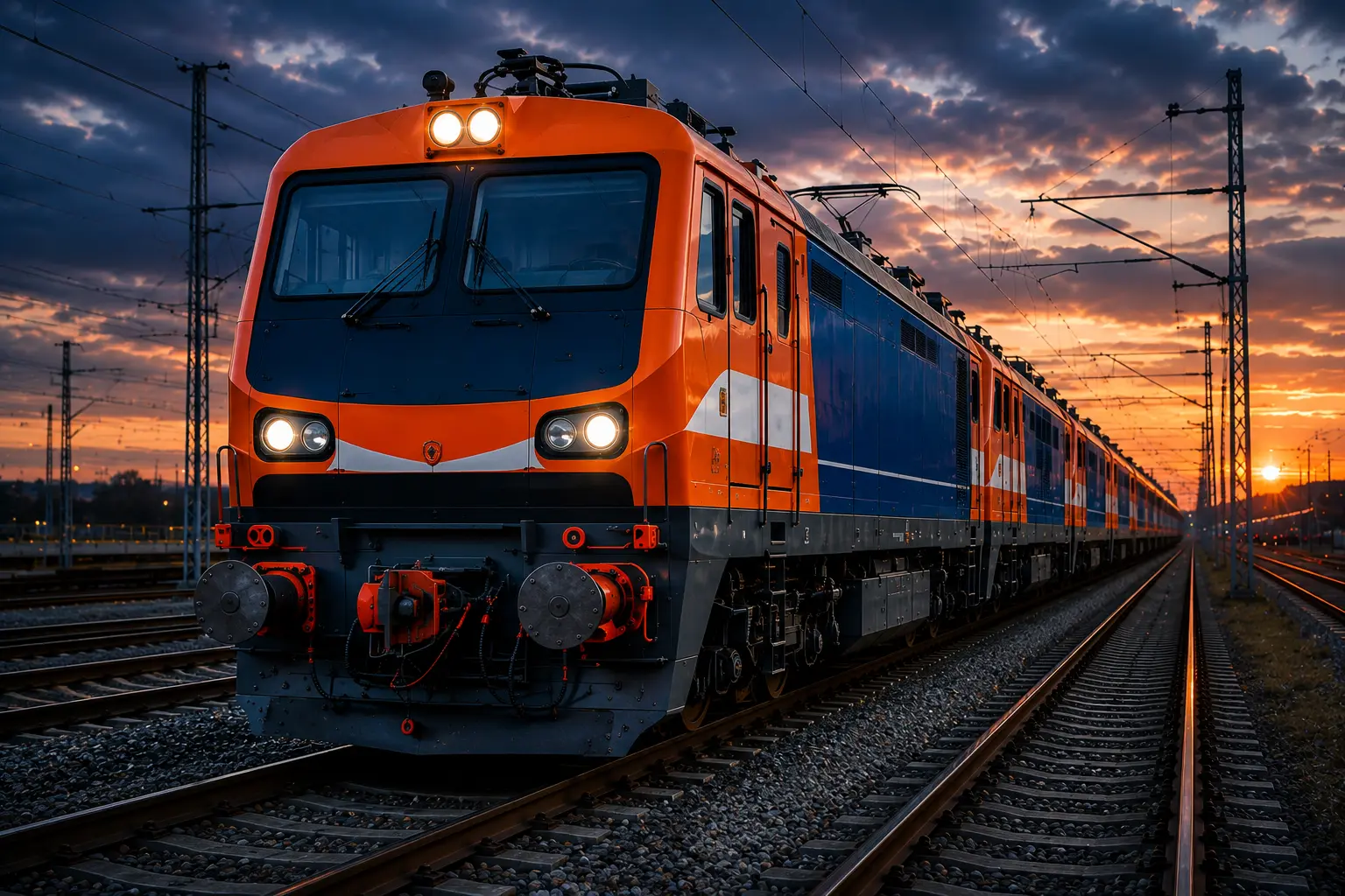 High-speed train technology
